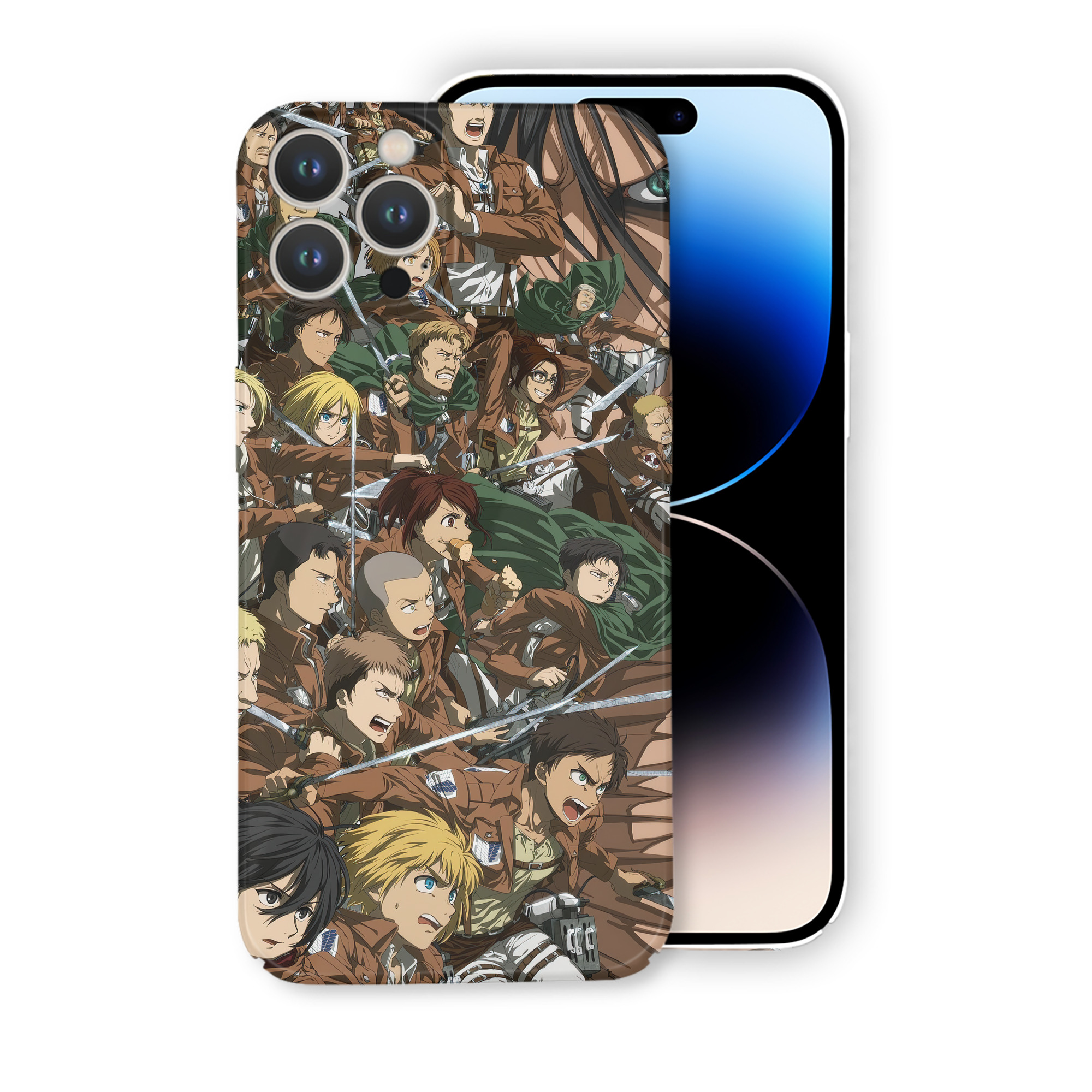 （画像用） 進撃の巨人 Attack on Titan 【iPhone 14シリーズ対応】ハードケース